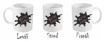 umistěni potisku na hrnek strany